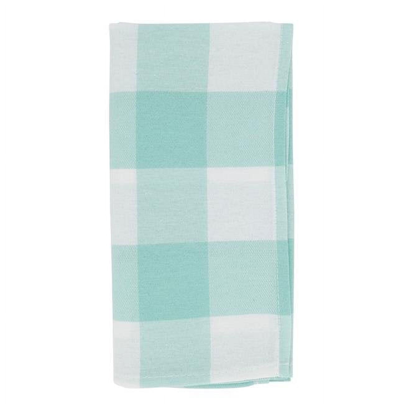 Saro Lifestyle Buffalo Plaid Cotton Blend Table Napkin (Set of 4)