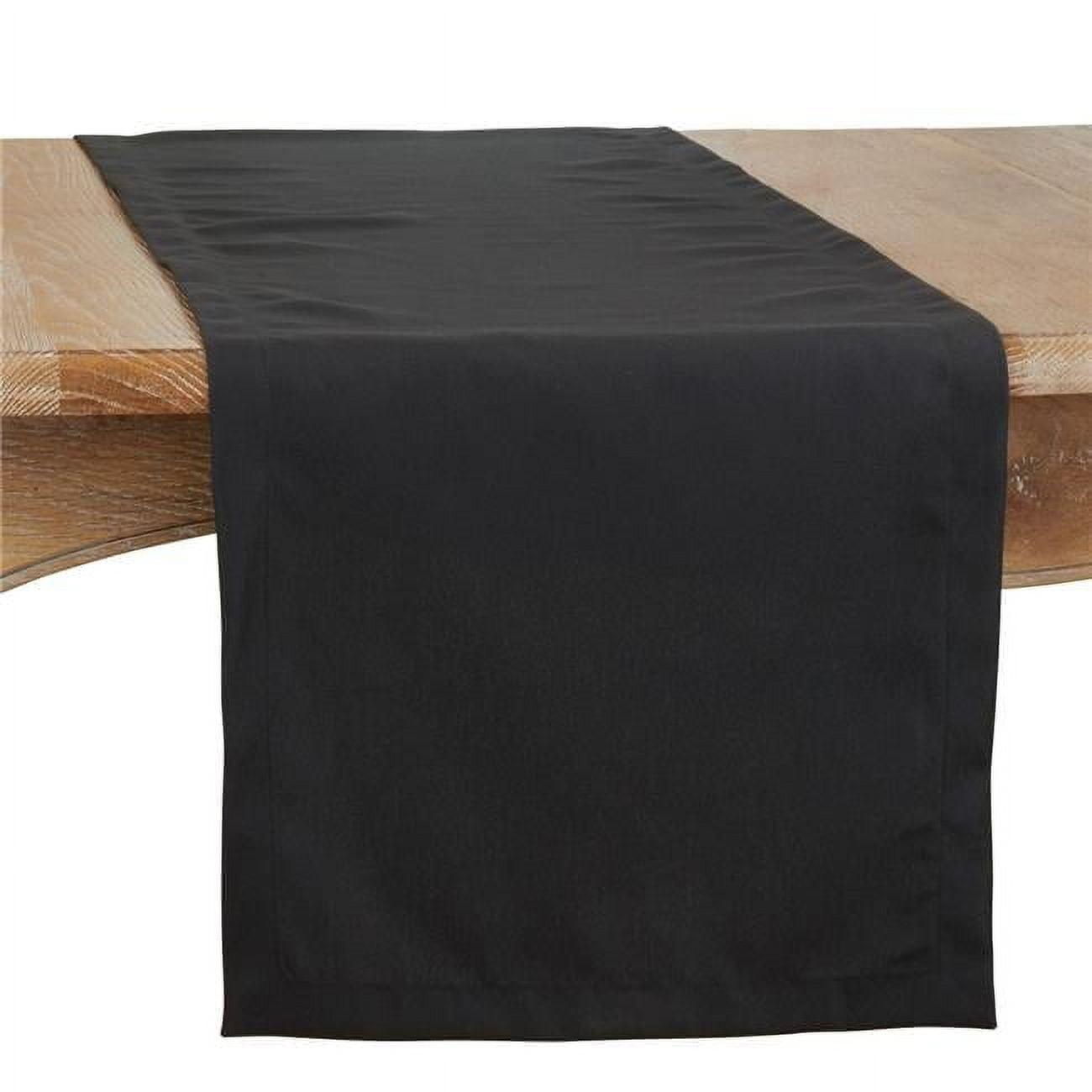 Saro Lifestyle Solid Color Everyday Table Runner