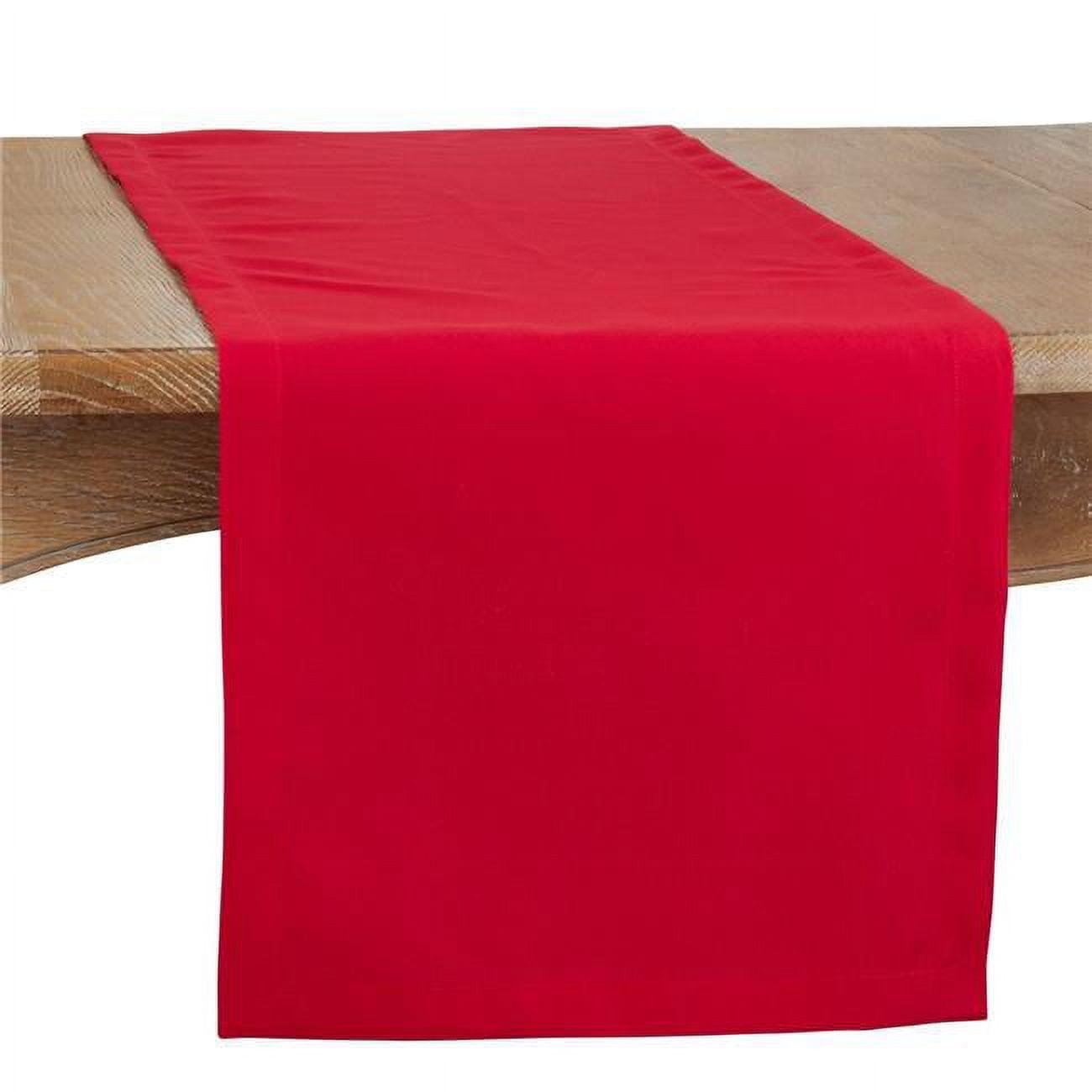 Saro Lifestyle Solid Color Everyday Table Runner