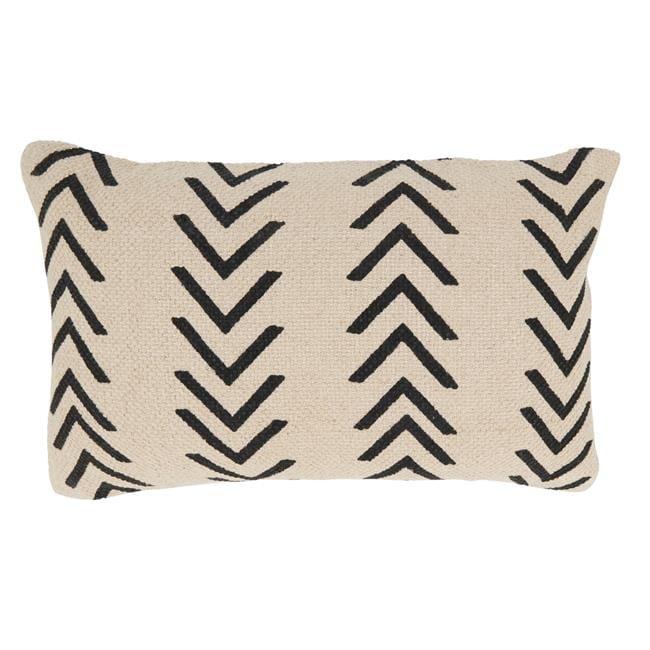 Adah Collection Geometric Cotton Throw Pillow