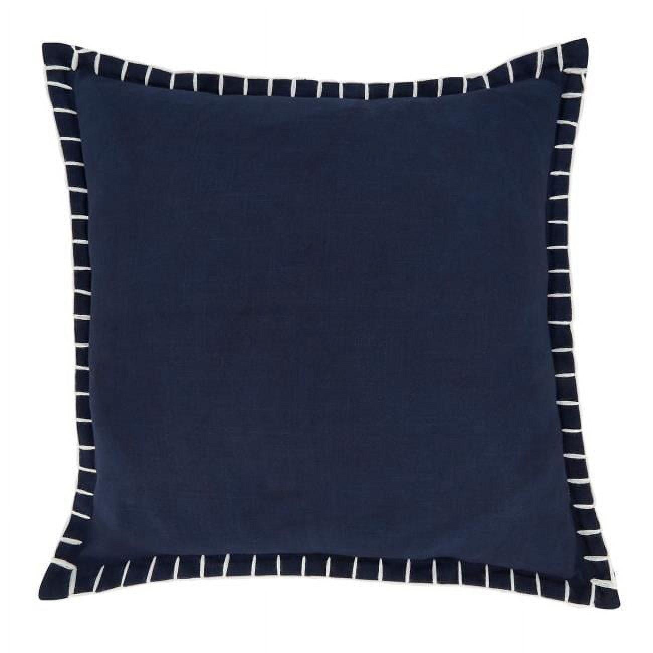 Saro Persephone Collection Cotton Throw Pillow