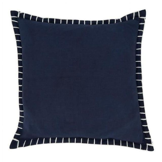 Saro Persephone Collection Cotton Throw Pillow