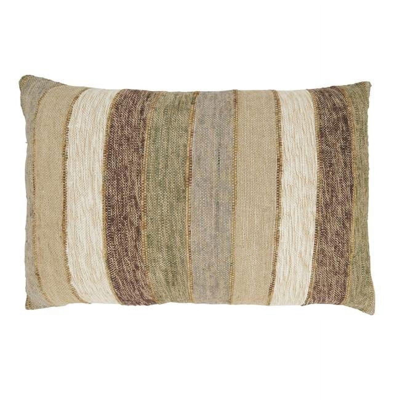 Abelia Collection Striped Cotton Pillow Cover