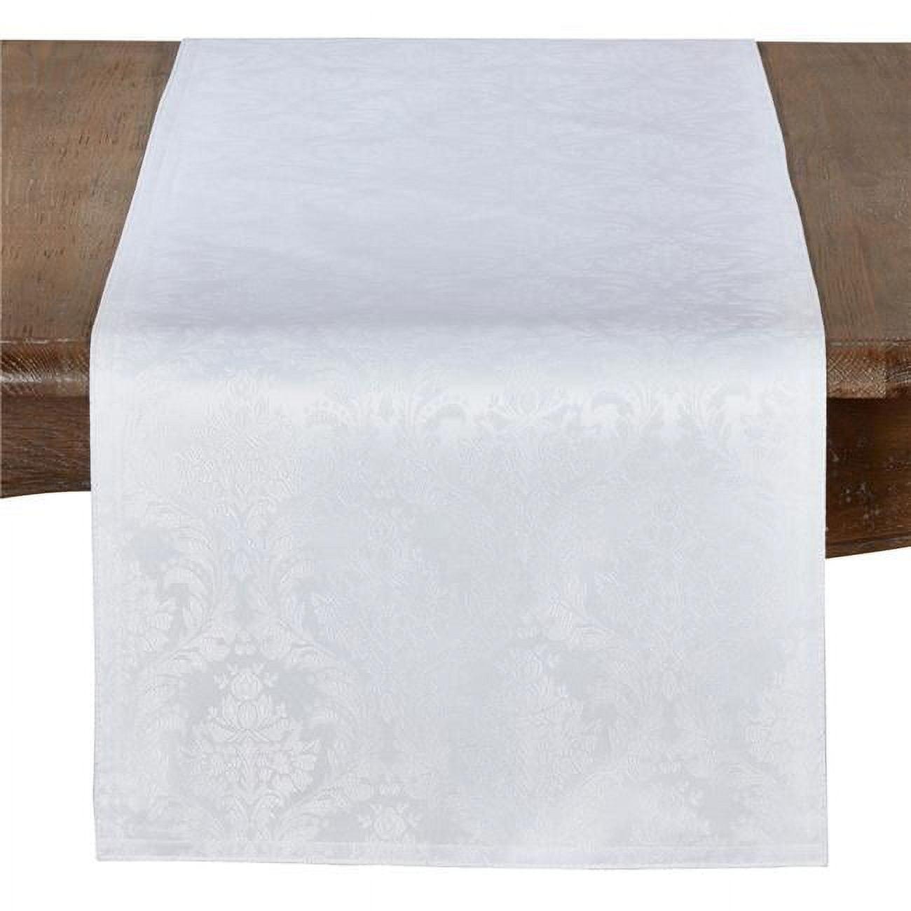 Saro Lifestyle Damask Table Runner