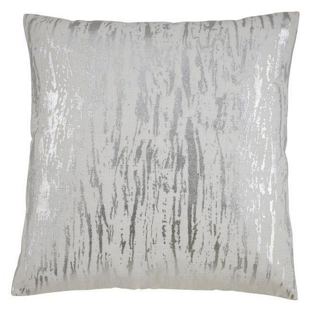Saro Loretta Abstract Square Cotton Pillow Cover