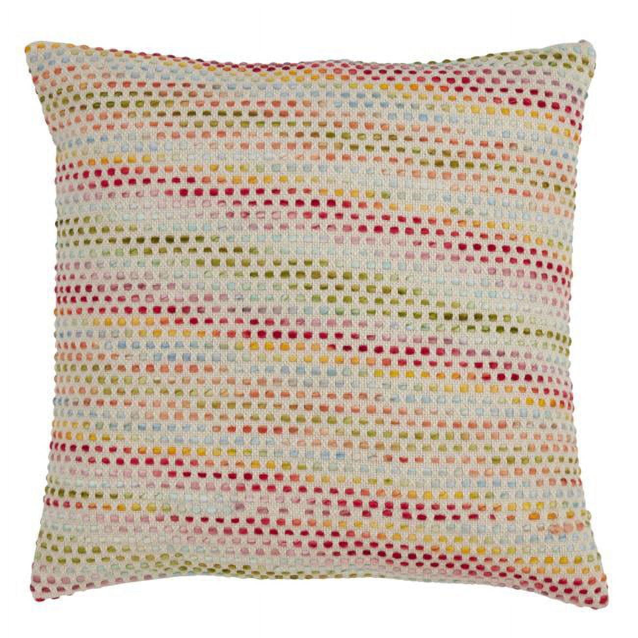 Saro Lifestyle Confetti Pillow - Down Filled, 20" Square, Multi