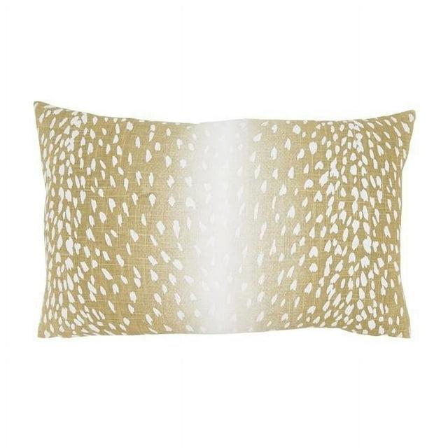 Antelope Collection Abstract Linen Pillow Cover