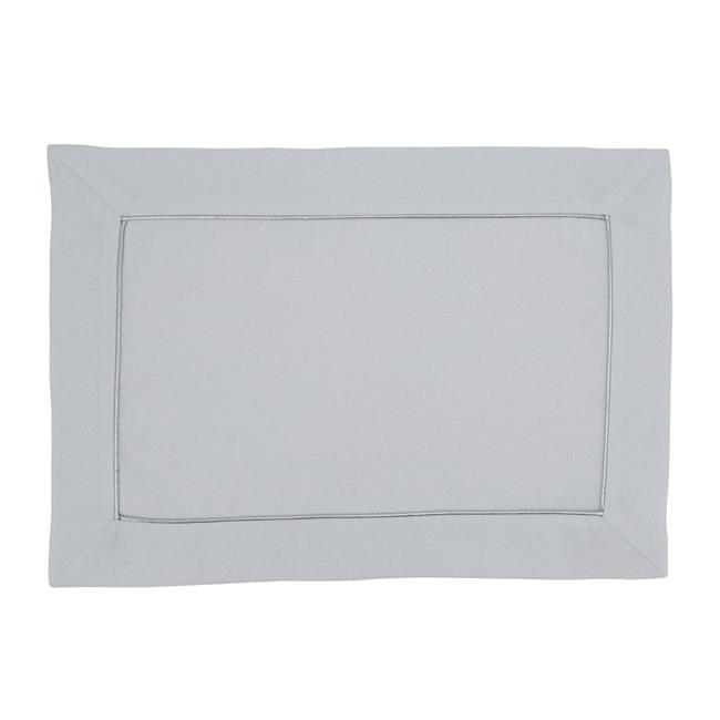 Saro Bourget Collection Shimmering Placemat with Piping Detail (Set of 4) (Set of 4)