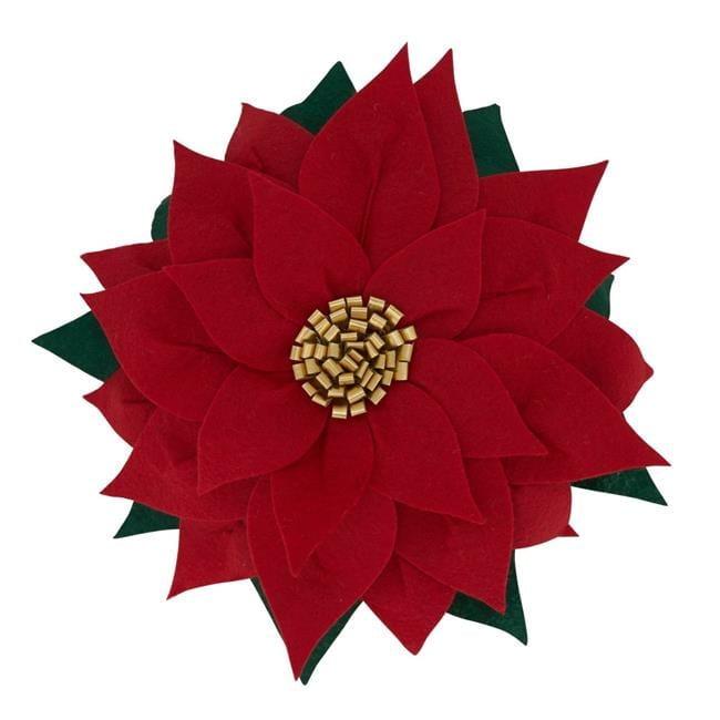 Saro Floral Throw Pillow