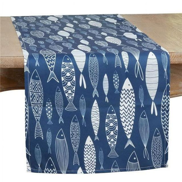 Saro School Of Fish Collection Table Runner