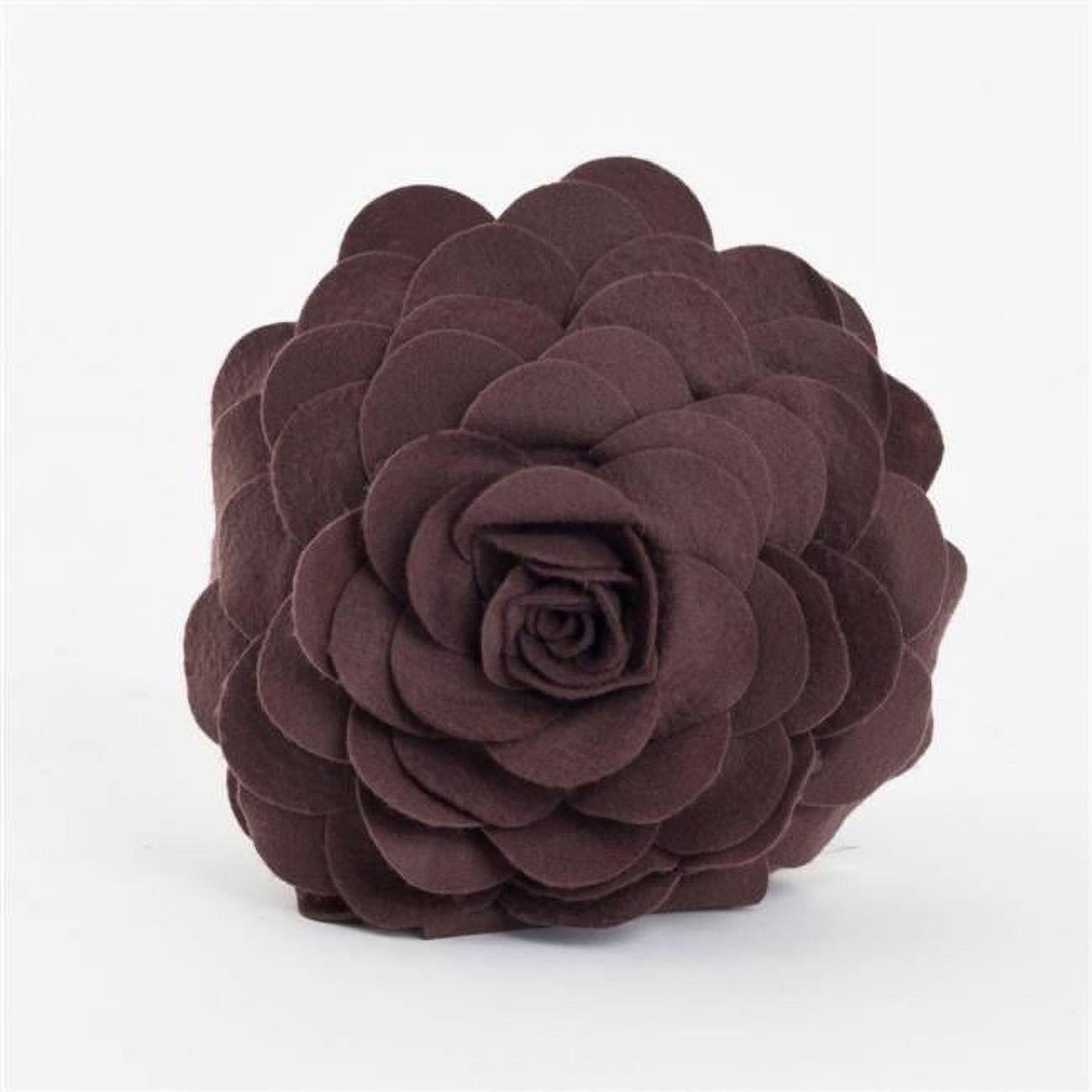 Saro Lifestyle Fleur De Jardin Poly Filled Throw Pillow