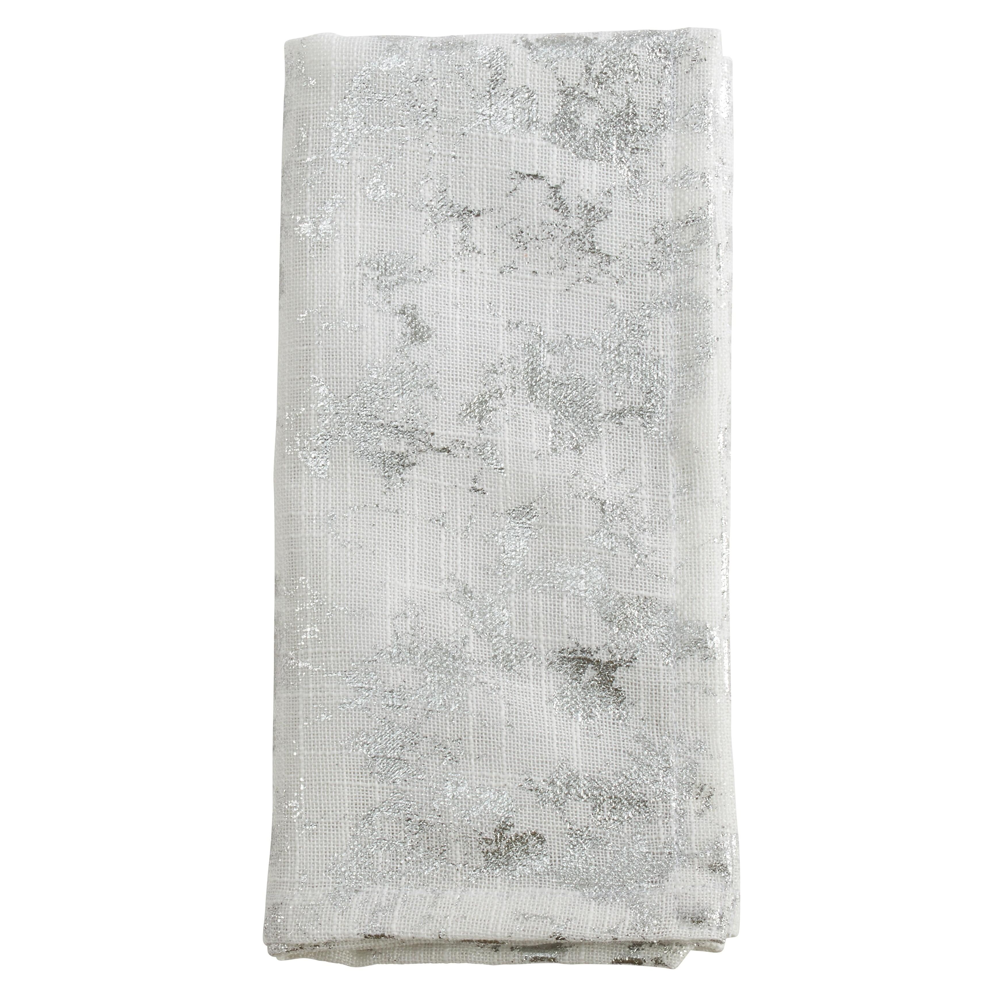 House of Hampton® Sheldon Polyester Abstract Square Napkin (Set of 4)