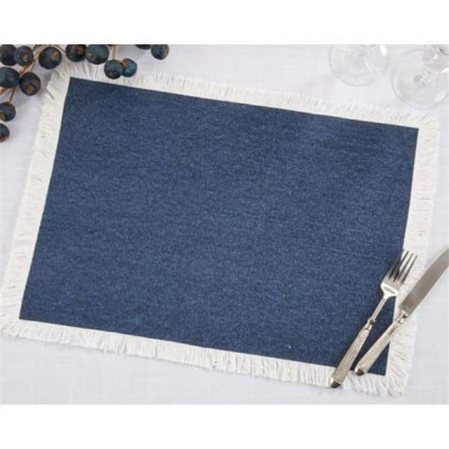 4 Piece Cotton Placemat Set (Set of 4)