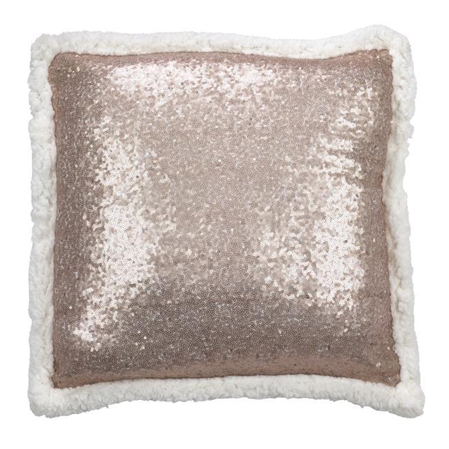 Saro Paillette Collection Sequined Throw Pillow
