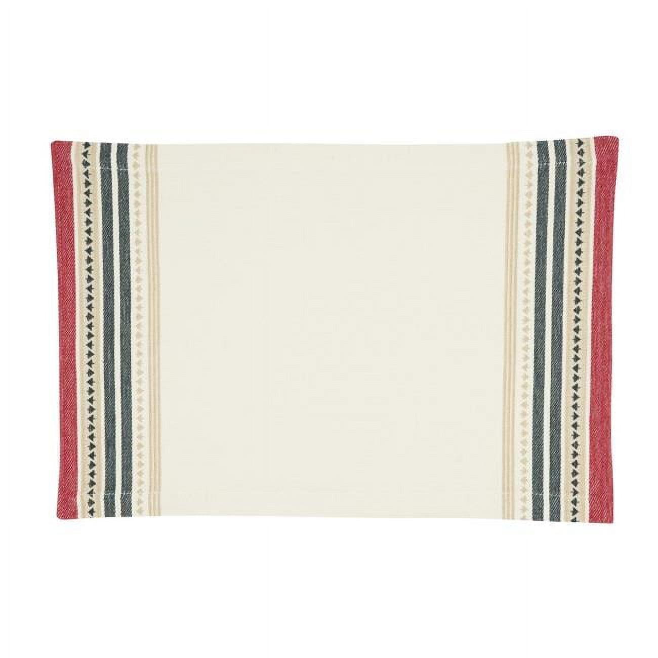 Saro Merry Pines Dobby Placemat (Set of 4)