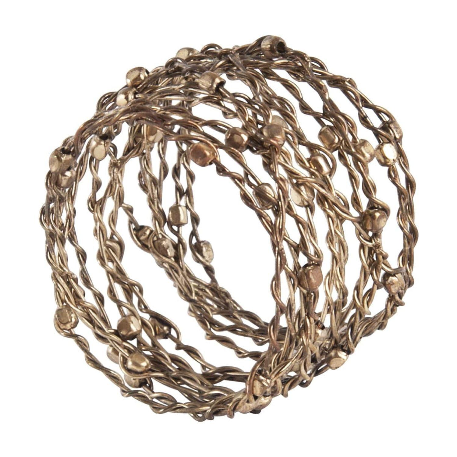 Mercer41 Cony Metal Napkin Ring (Set of 4)