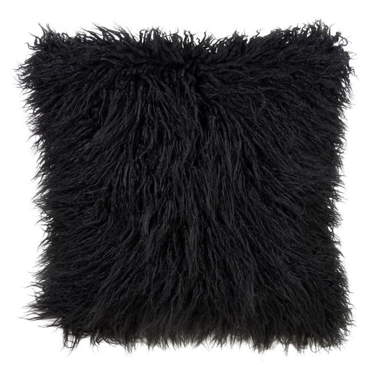 Faux Mongolian Collection Throw Pillow