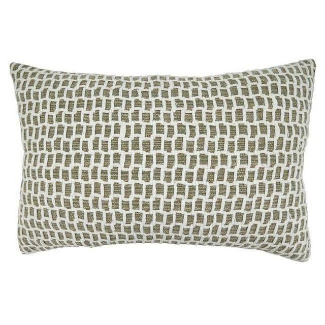 Gina Appliqued Cotton Pillow Cover