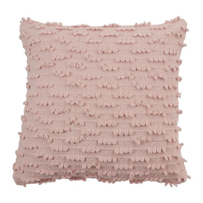 Saro Theo Collection Ruffled Cotton Throw Pillow
