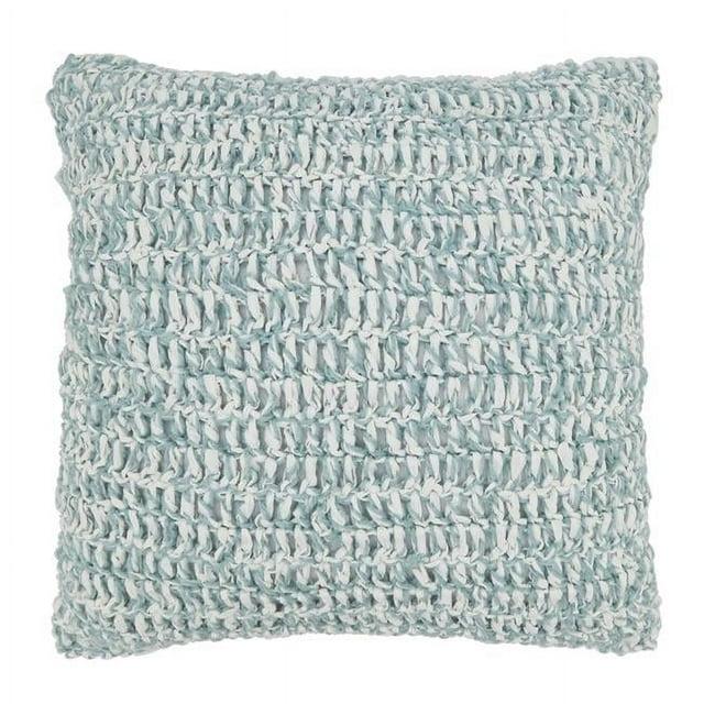 Saro Raffia Collection Indoor/Outdoor Throw Pillow