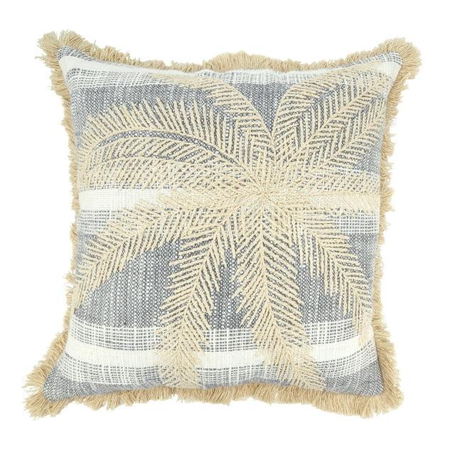 Saro Marcia Collection Cotton Throw Pillow