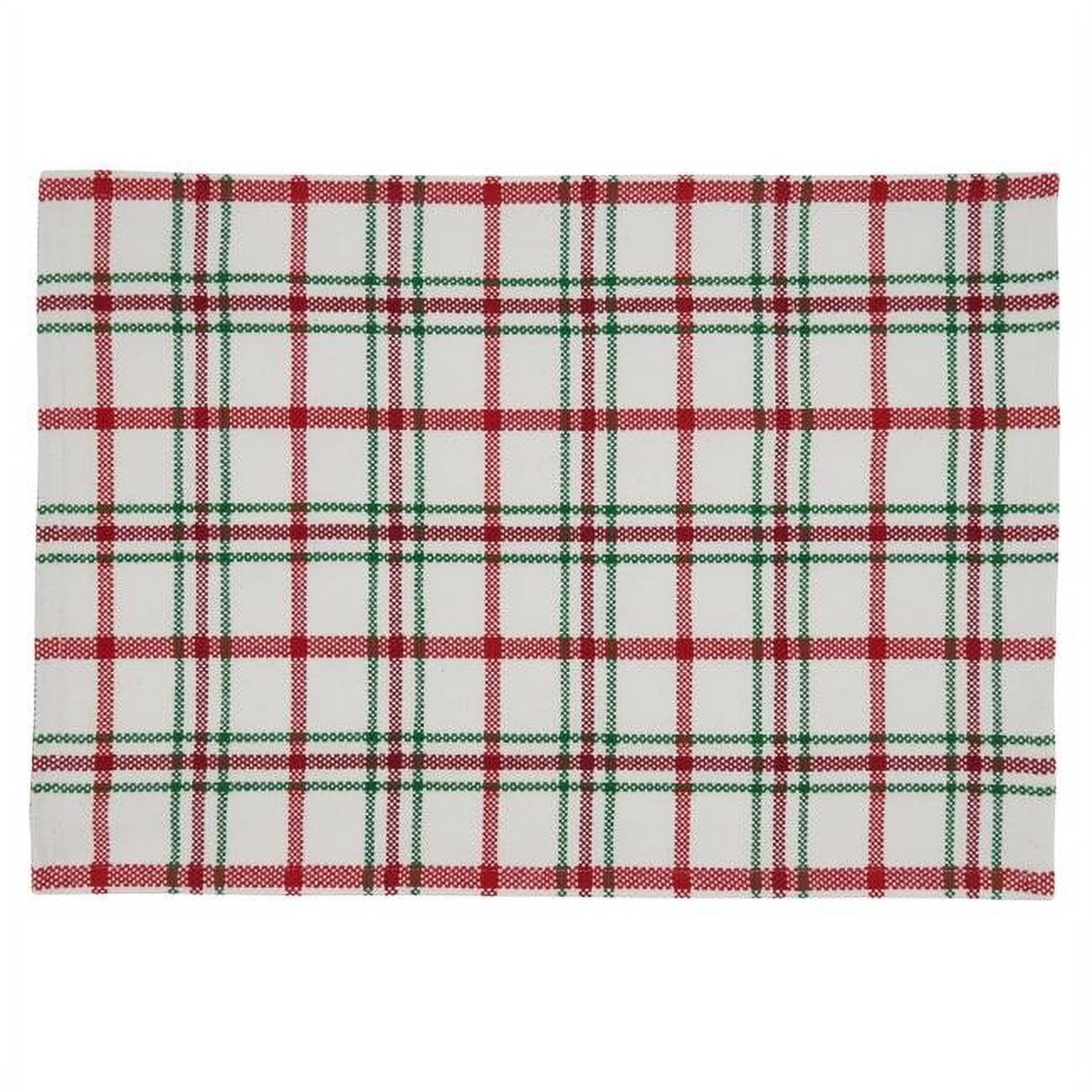 Aomame Cotton Plaid Rectangle Placemat