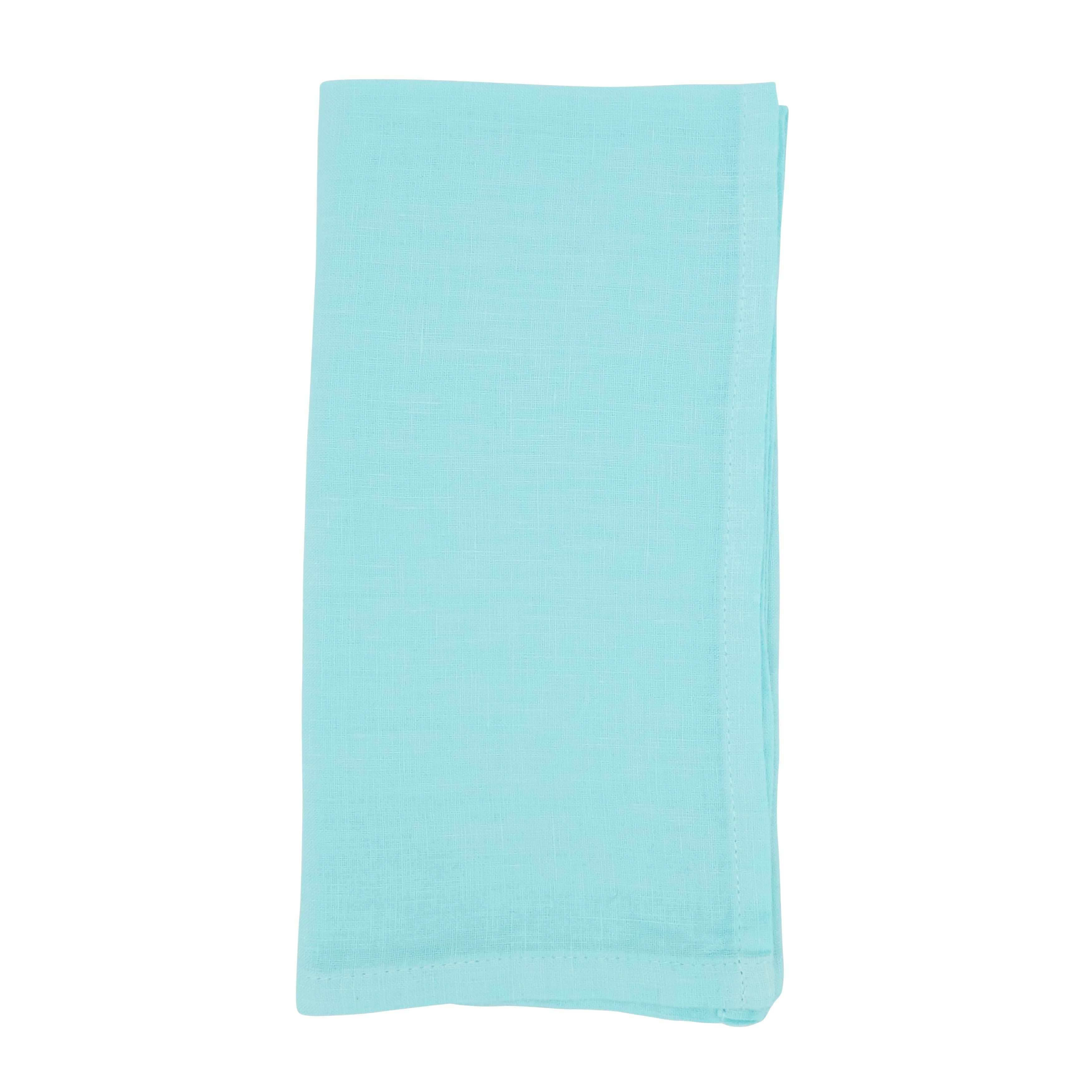 Aqua Pure Linen Elegance Table Napkin Set, 20 in