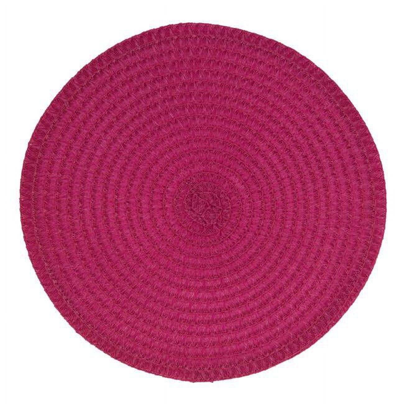 Brielle Polypropylene Plastic Round Placemat