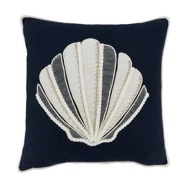 Saro Naviguer Collection Cotton Pillow Cover