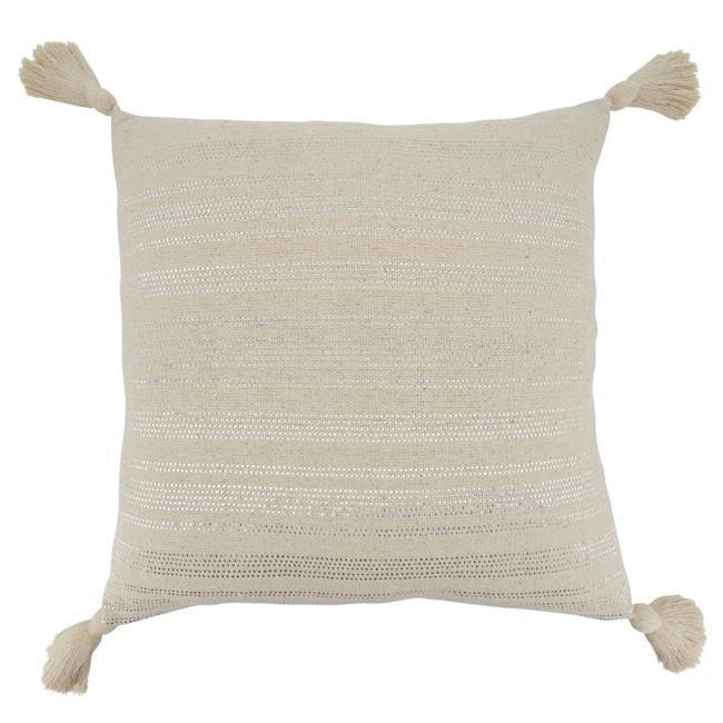 Thea Tassels Cotton Pillow Cover