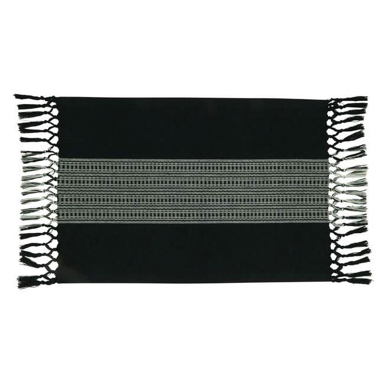 100% Cotton Striped Rectangle Placemat