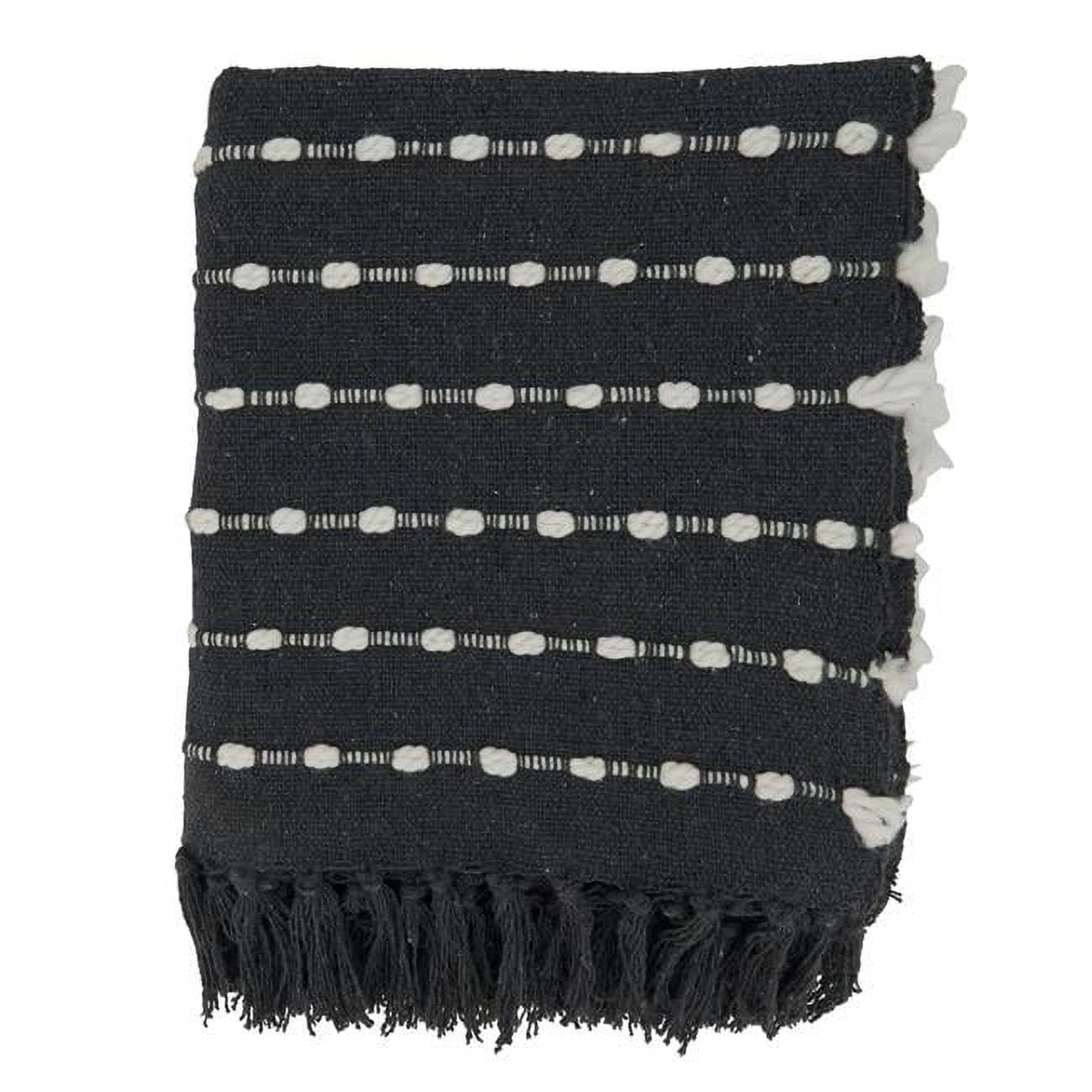 Saro Sevan Collection Hand Woven Throw Blanket