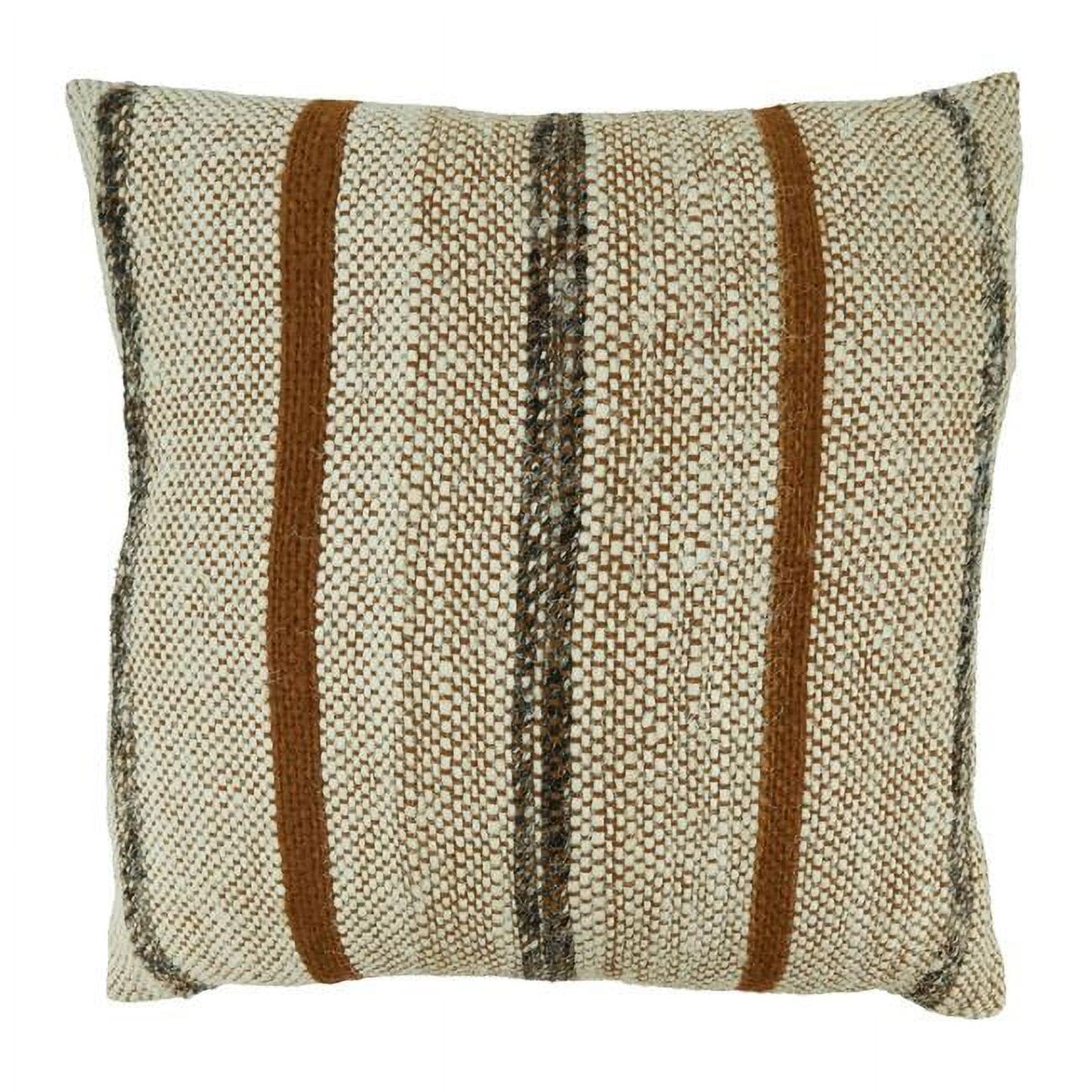 Saro Lifestyle Saro Lifestyle Striped Throw Pillow Cover