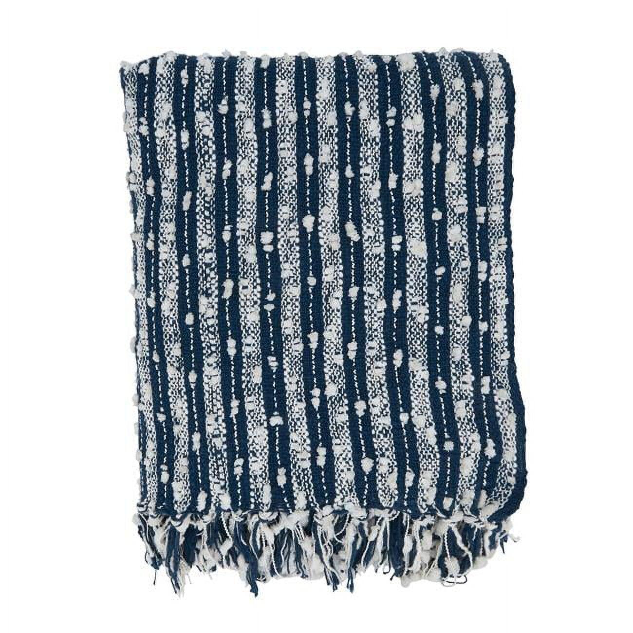 Saro Sevan Collection Hand Woven Throw Blanket