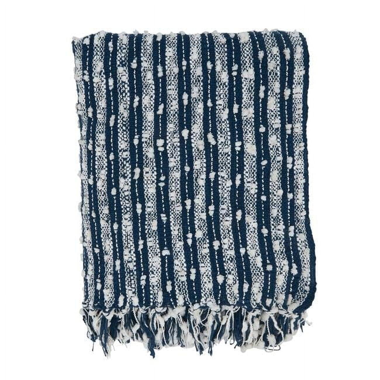 Saro Sevan Collection Hand Woven Throw Blanket