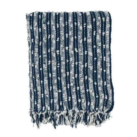 Saro Sevan Collection Hand Woven Throw Blanket
