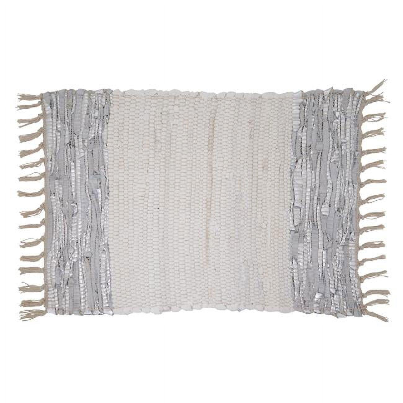 Saro Les Fêtes Chindi Striped Rectangle Placemat (Set of 4)