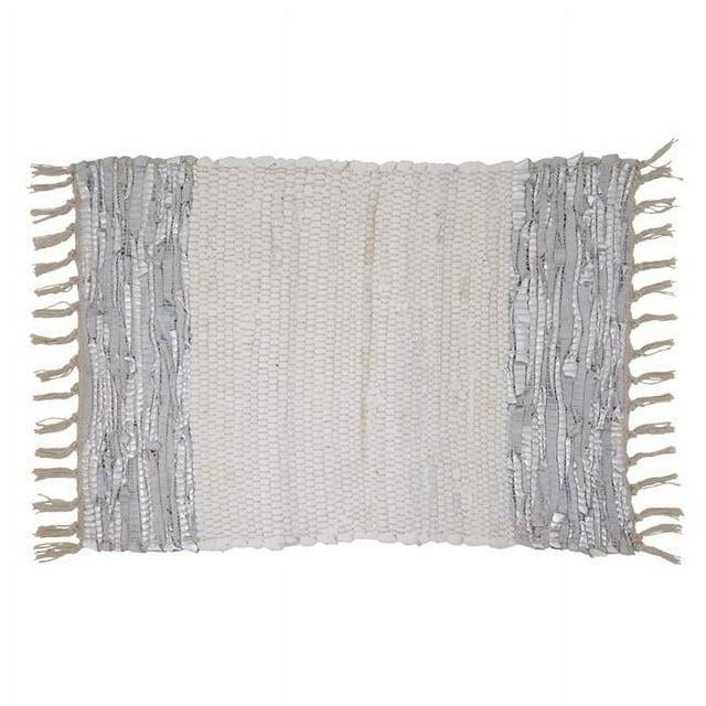 Saro Les Fêtes Chindi Striped Rectangle Placemat (Set of 4)
