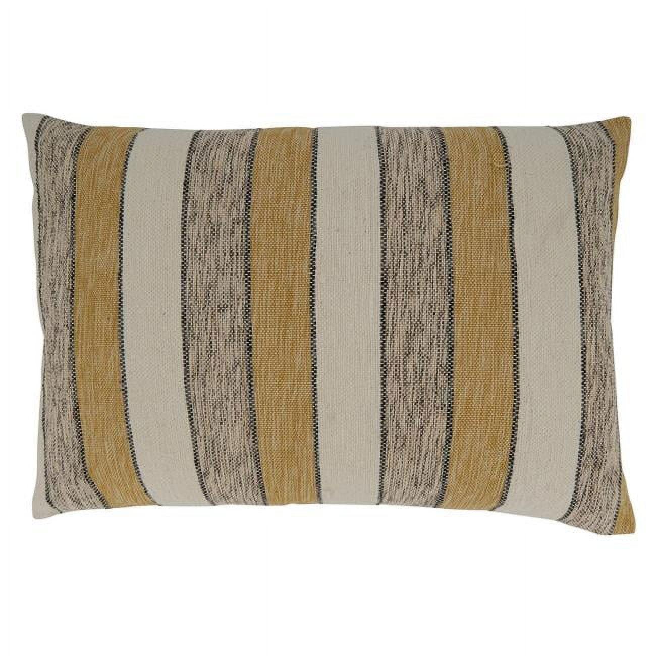 Aeliana Striped Cotton Pillow Cover