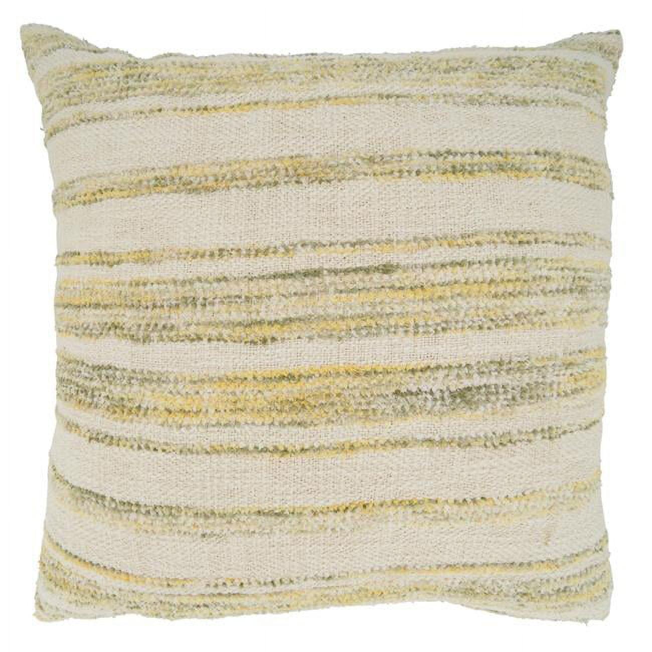 Hanley Striped Cotton Pillow Cover