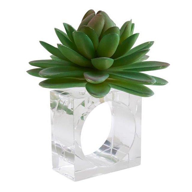 Saro Napkin Ring Collection Napkin Ring (Set of 4)