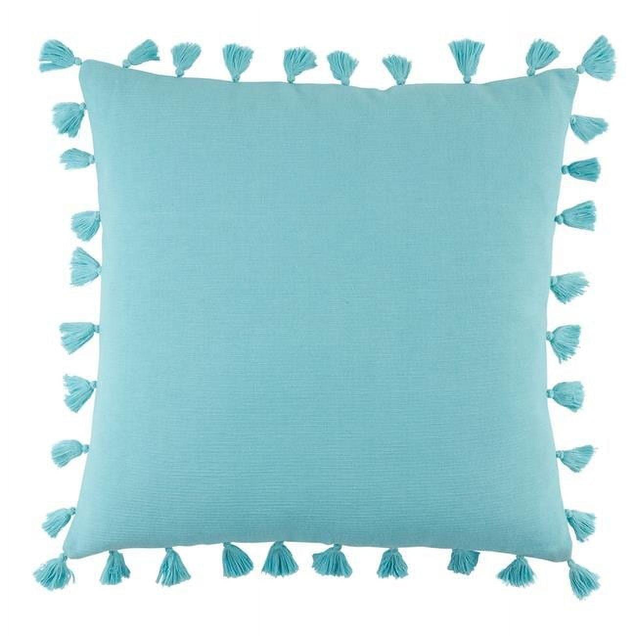 Tasseled Tassels Cotton Throw Pillow