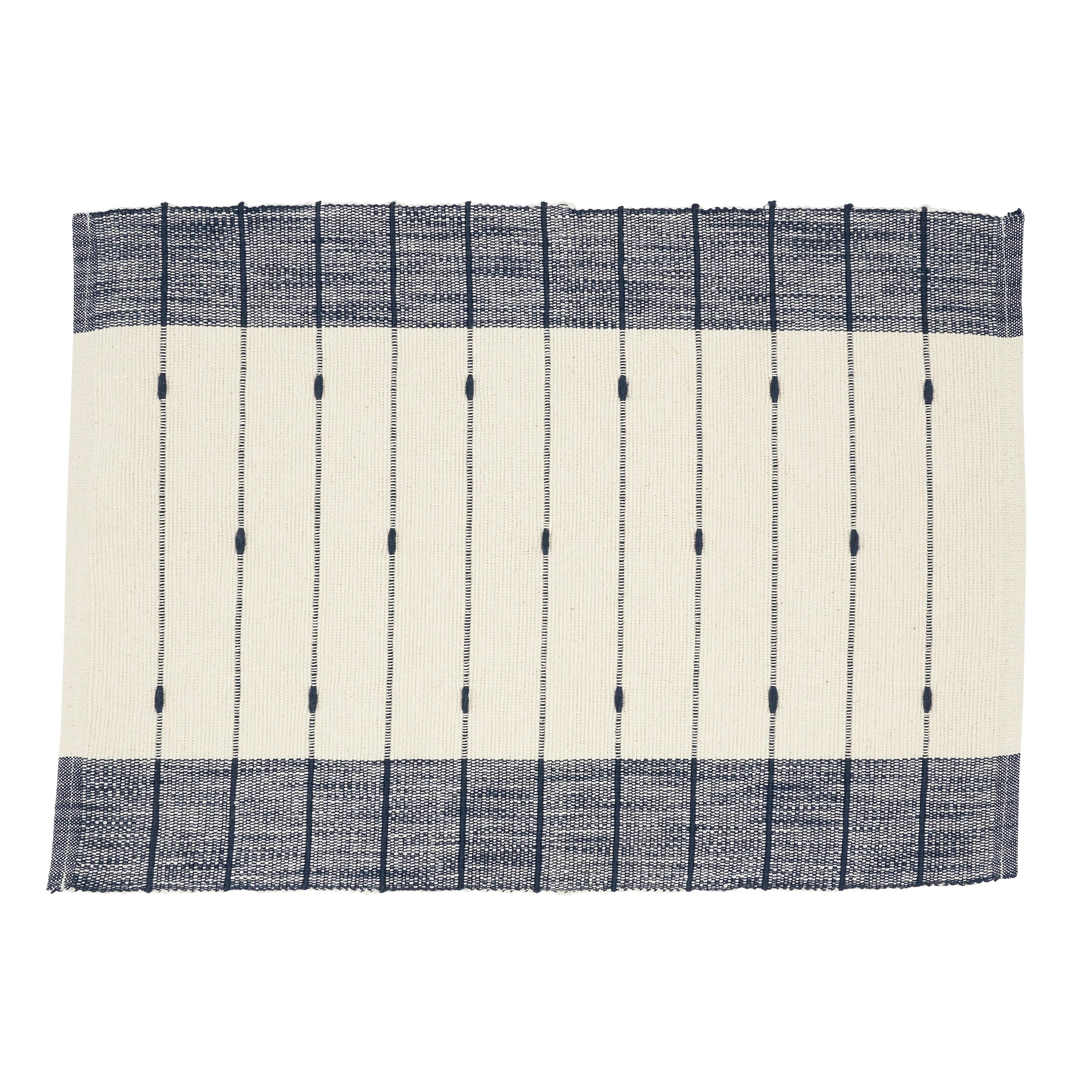 Lincoln Cotton Striped Rectangle Placemat