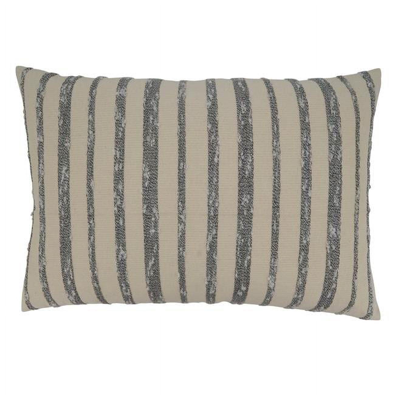 Lucinda Striped Cotton Pillow Cover