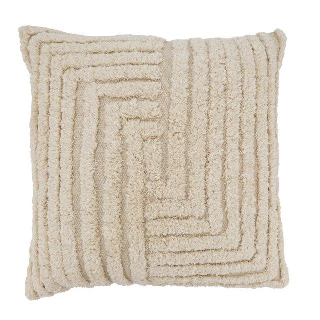 Saro Adelaide Collection Cotton Throw Pillow