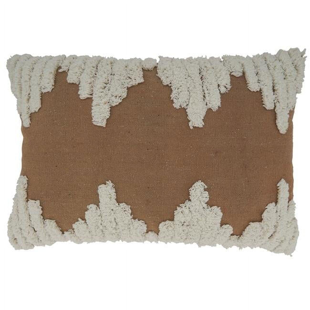 Saro Raissa Collection Cotton Throw Pillow