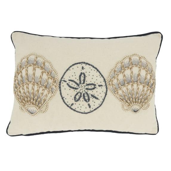Saro Marcia Collection Cotton Throw Pillow