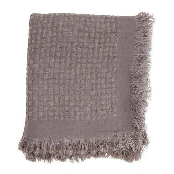 Saro Sevan Collection Hand Woven Throw Blanket