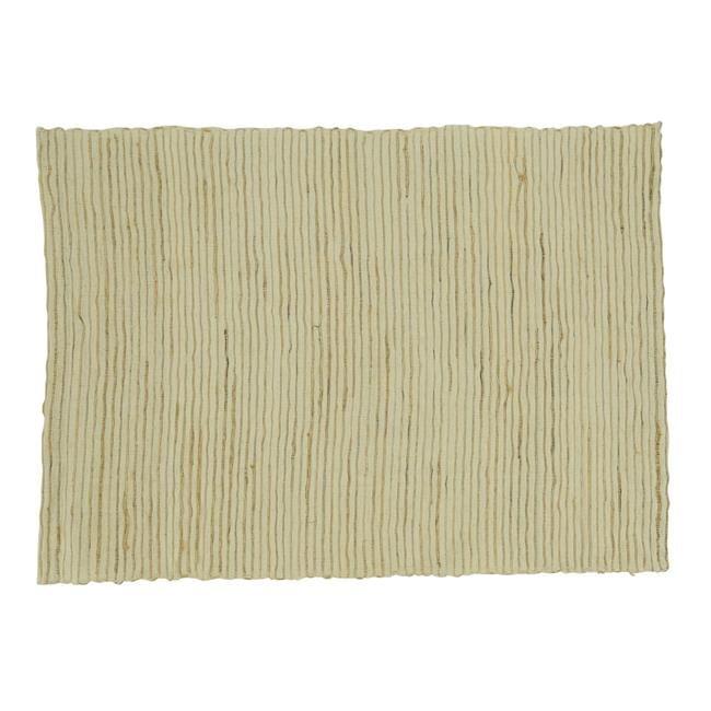 Saro Jayapura Collection 95% Water Hyacinth - 5% Polyester No Pattern Rectangle Placemat (Set of 4)