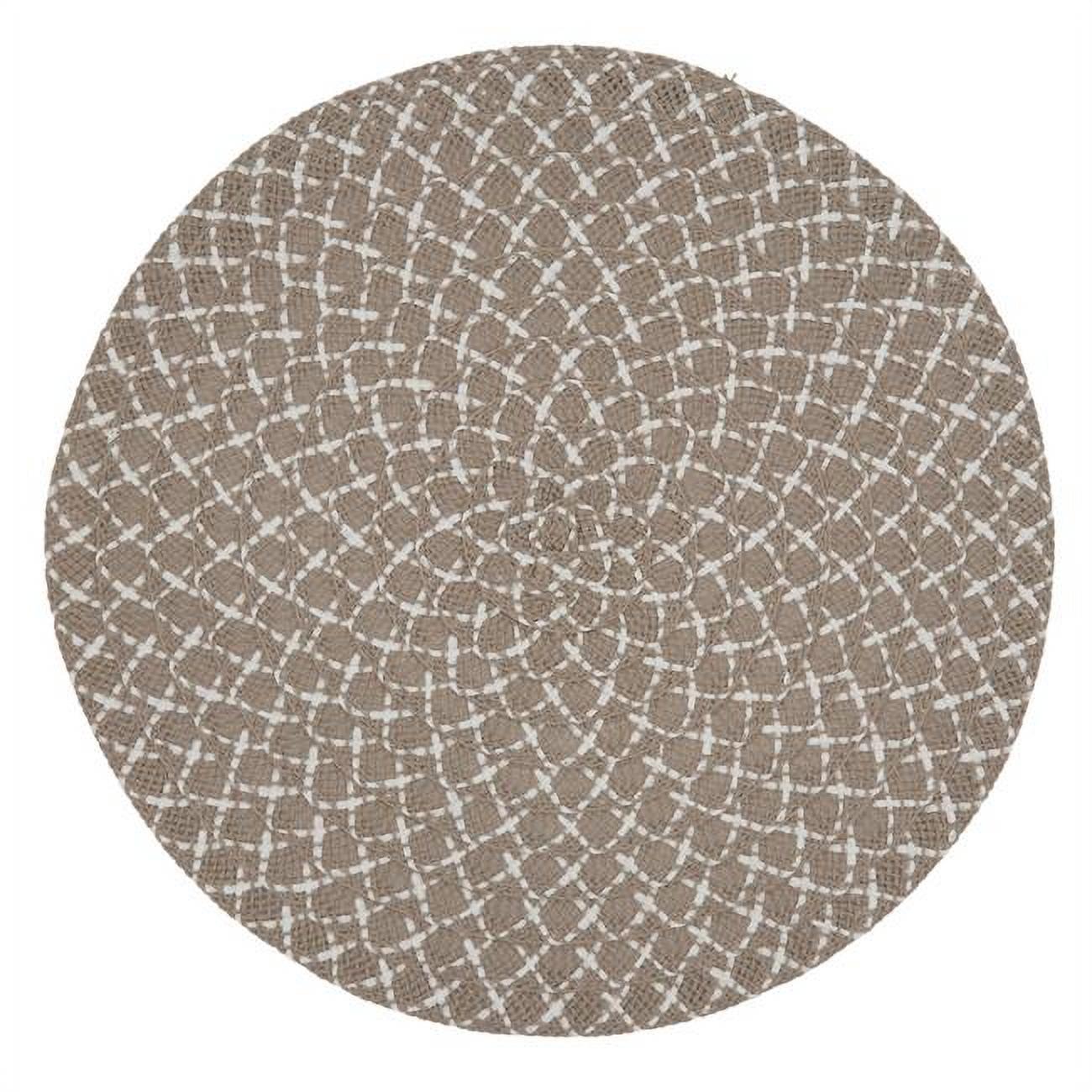 Linneman Geometric Round Placemat